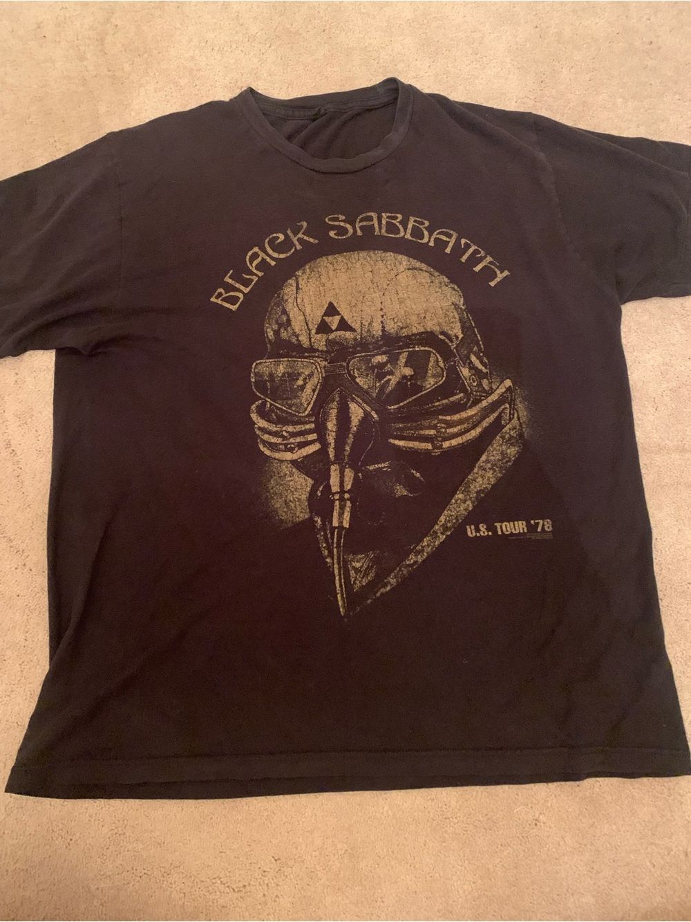 Vintage Unisex Black Sabbath US Tour 78’ Graphic Tee